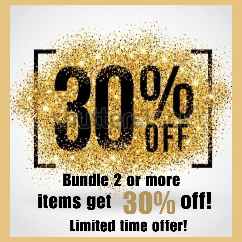 🌟BUNDLE 2 or more items for 30% off!🌟